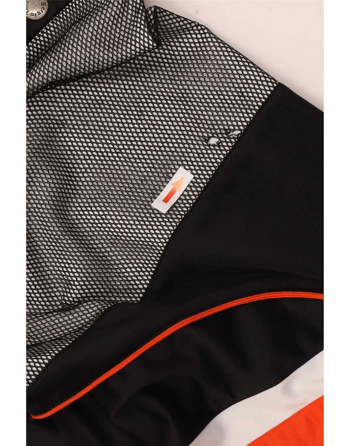 Мужской спортивный костюм Sergio Tacchini, верхняя куртка 2XL, белый полиэстер с цветными блоками
