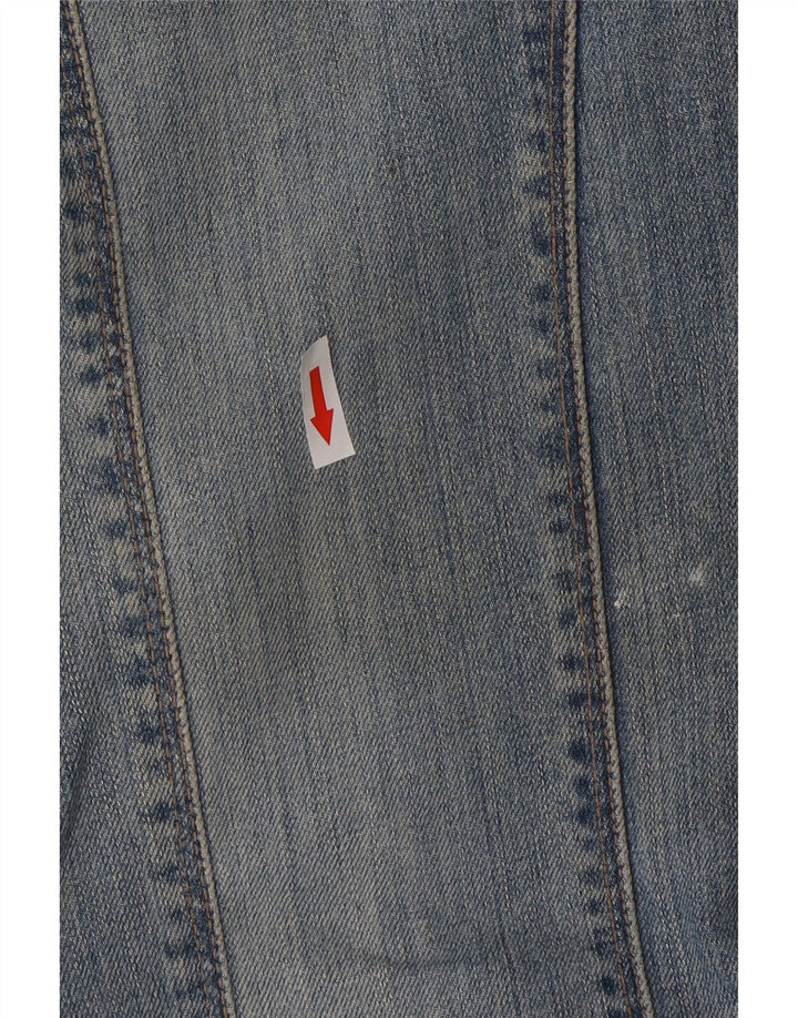 Женские прямые джинсы Calvin Klein W29 L35, синие, хлопок