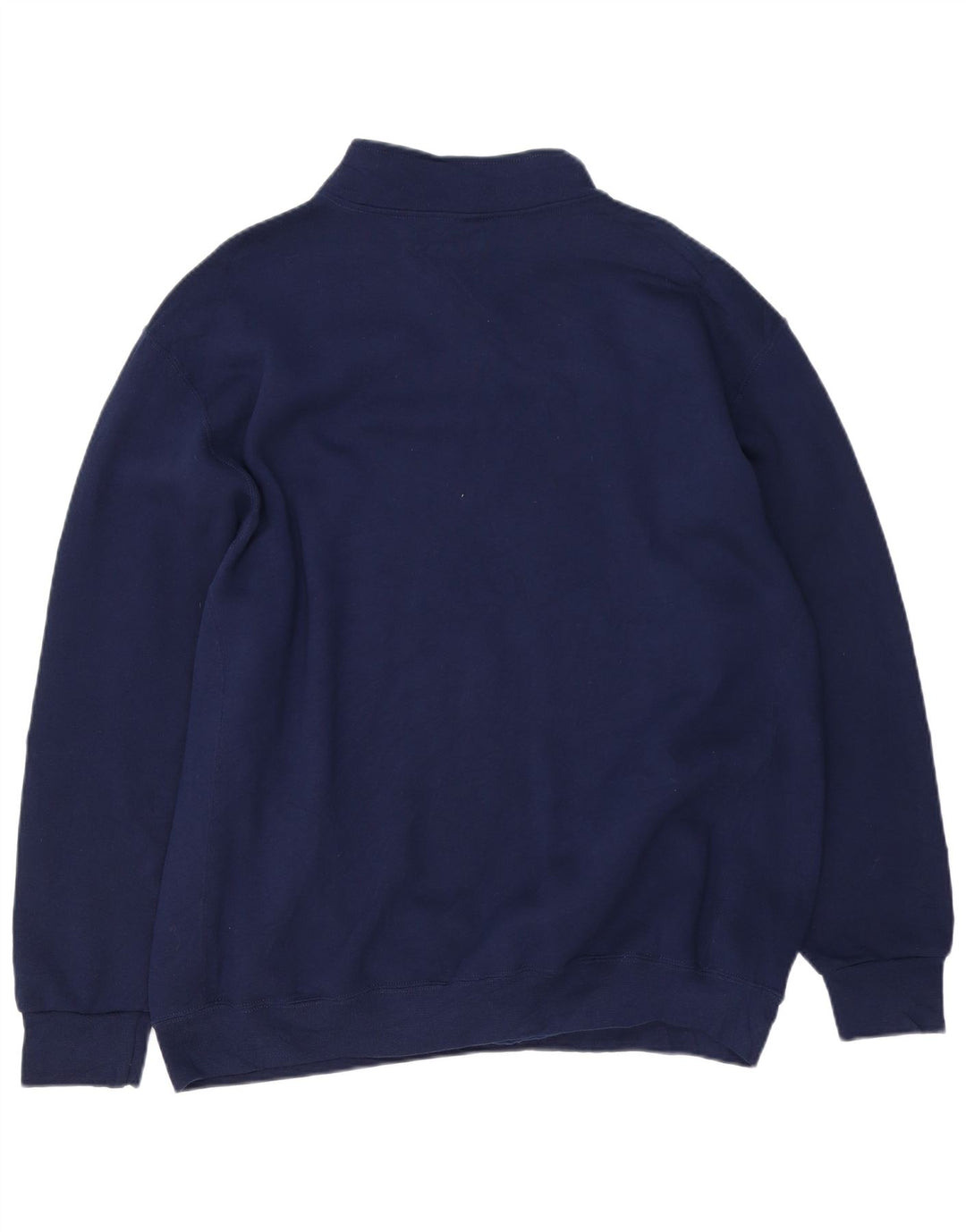 RUSSELL ATHLETIC Мужской свитшот с воротником на молнии, джемпер 2XL, темно-синий, хлопок