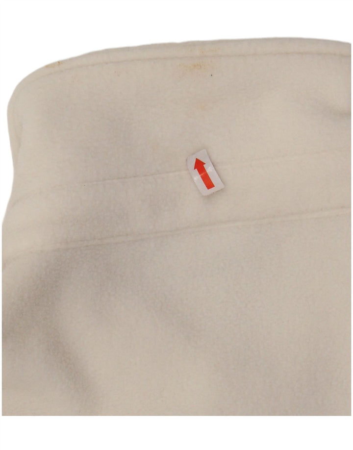 Мужская флисовая рубашка FILA с графическим рисунком, средний белый полиэстер