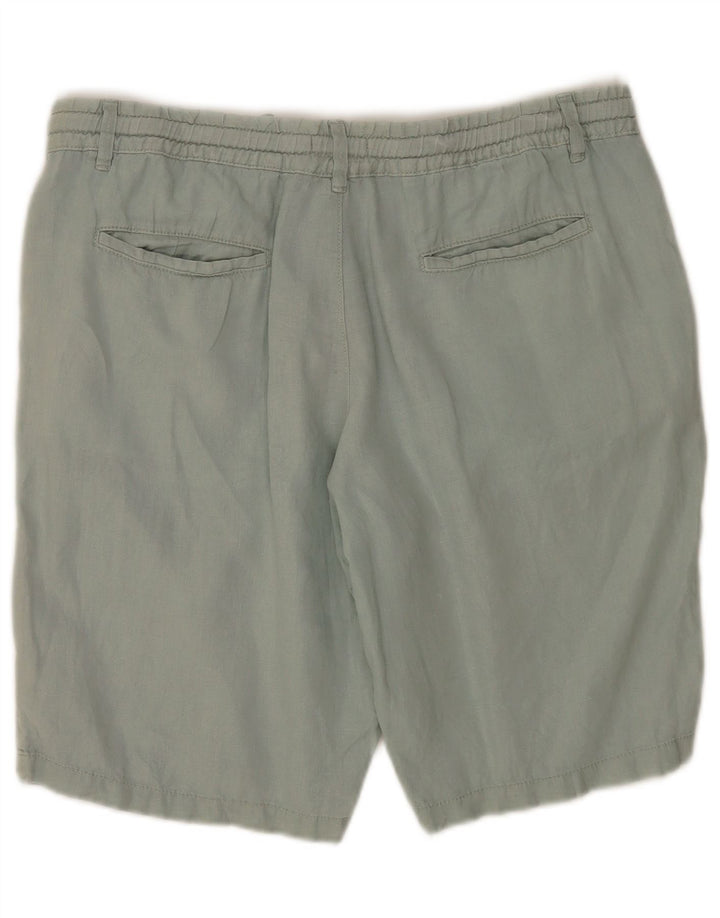 Мужские шорты чинос Benetton W34, большие, зеленые