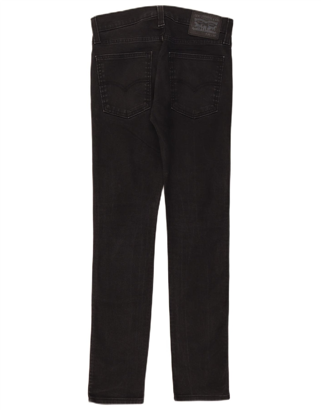 Женские узкие джинсы Levi's W30 L29, черный хлопок