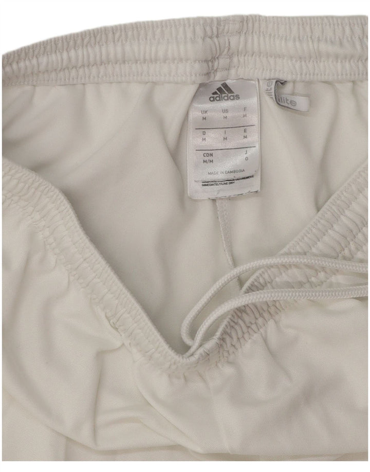 Мужские спортивные шорты Adidas Climalite, средний белый полиэстер