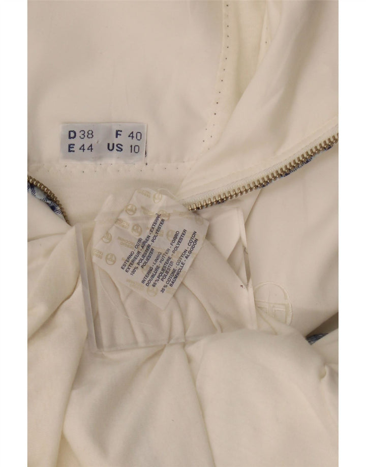 Женский спортивный костюм оверсайз с графическим рисунком Sergio Tacchini США 10, большой белый цвет