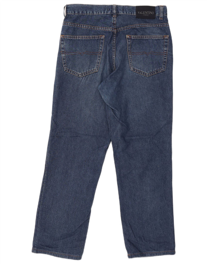 Мужские прямые джинсы Valentino W32 L28 синие