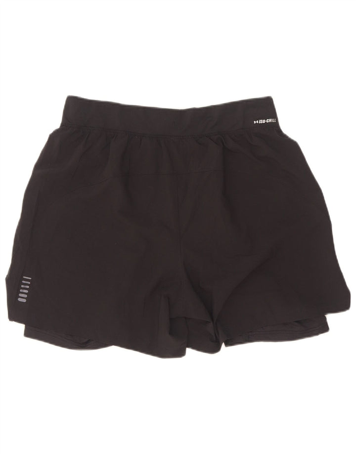 Женские спортивные шорты Under Armour UK 14, большие черные из полиэстера
