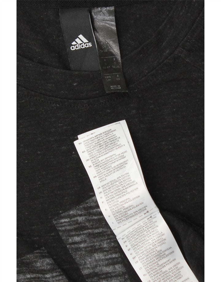 Мужской жилет Adidas с рисунком, маленький черный, из вискозы с крапинками
