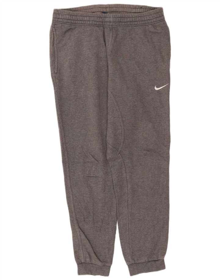 Женские спортивные брюки Nike Joggers UK 14, хлопок среднего серого цвета