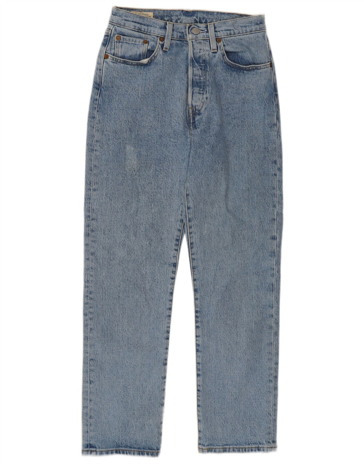 Женские прямые джинсы Levi's 501 W25 L26 синие, хлопок