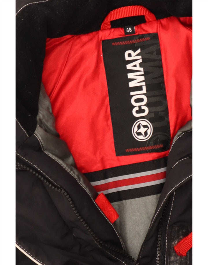 Женская лыжная куртка Colmar IT 48 XL черная из полиамида с цветными блоками