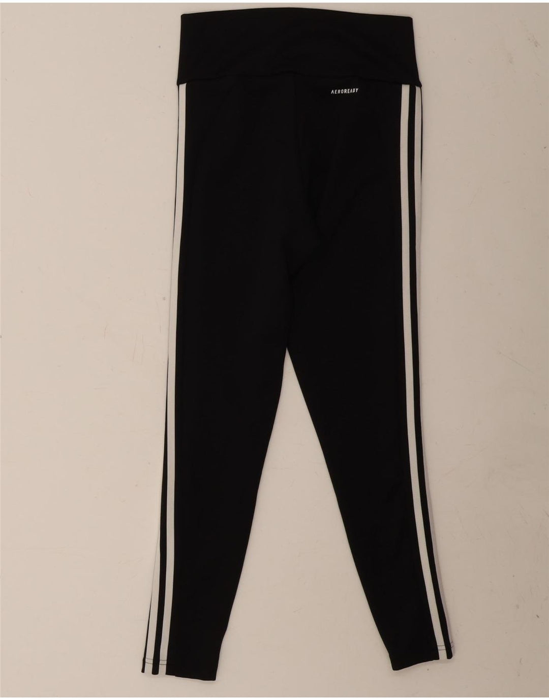 Женские леггинсы Adidas Aeroready UK 8/10, маленький черный полиэстер