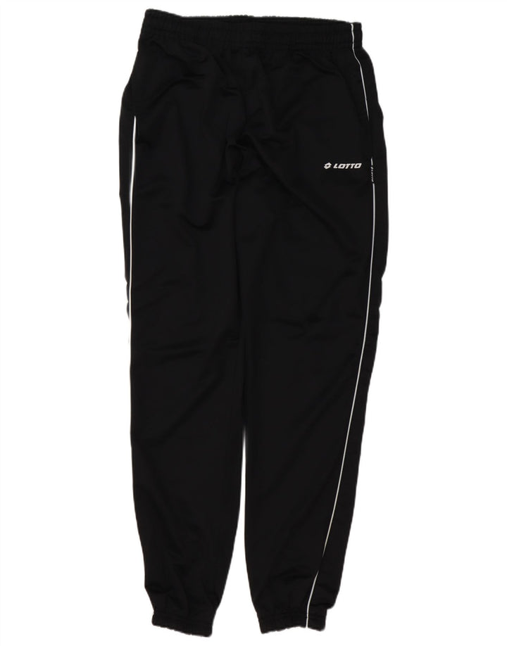 LOTTO Mens Tracksuit Trousers Joggers Large  Black Polyester
