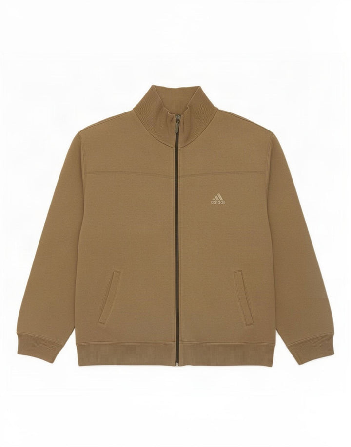 Adidas Мужской спортивный костюм Top Jacket Большой цвет хаки Хлопок
