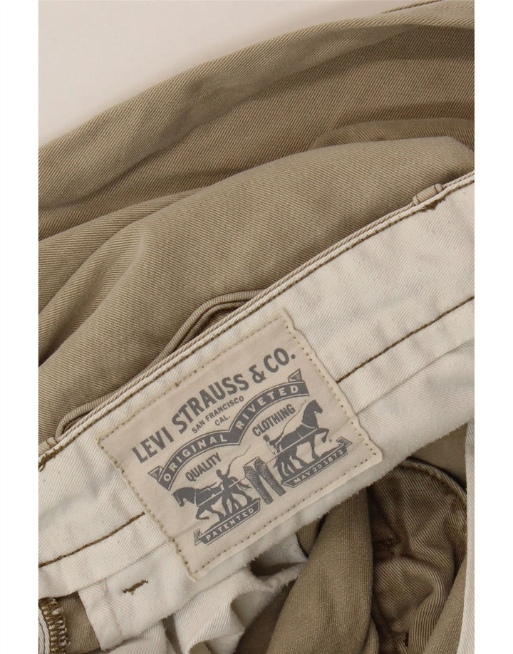 Мужские прямые брюки чинос Levi's W36 L32 Бежевые