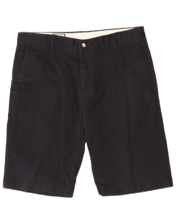Мужские шорты чинос Volcom W33, средние черные хлопковые