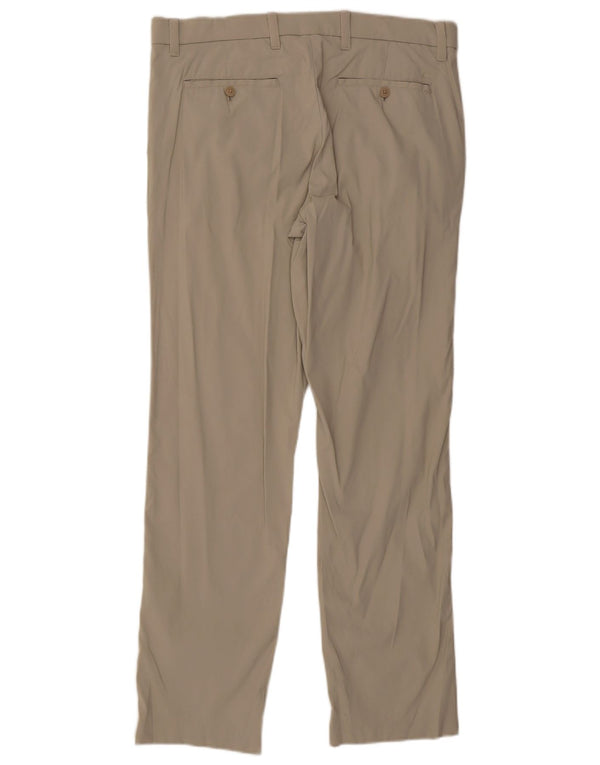 Мужские прямые брюки чинос Tommy Hilfiger W34 L32, бежевый нейлон