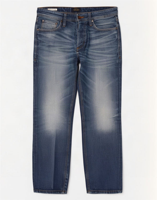 Мужские узкие джинсы Jack & Jones Mike Comfort Fit W32 L30 синие