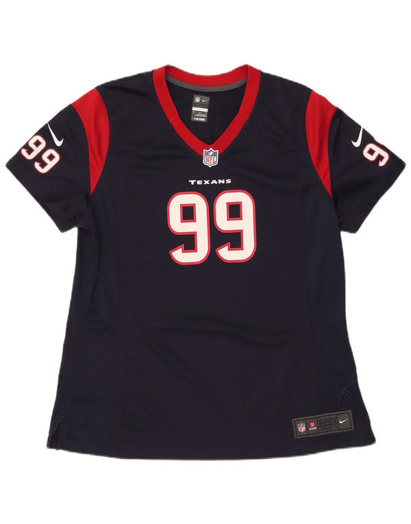 Мужская футболка с рисунком Nike Houston Texans Top XL темно-синего цвета из полиэстера