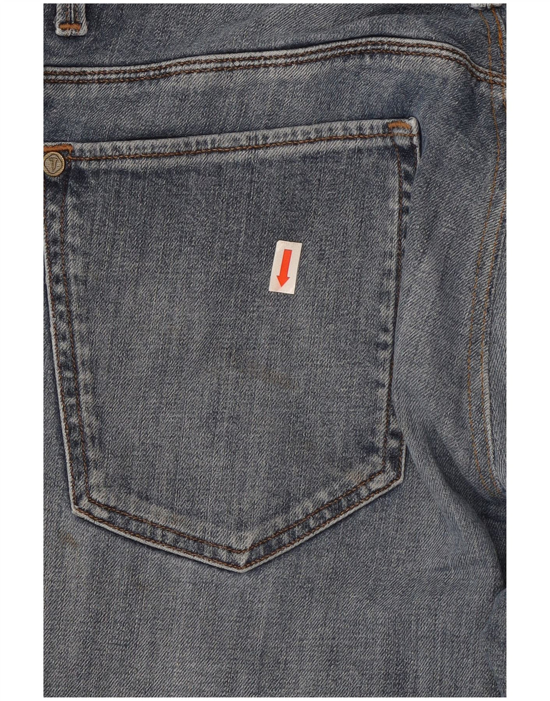 Женские узкие джинсы Trussardi W32 L33 синие
