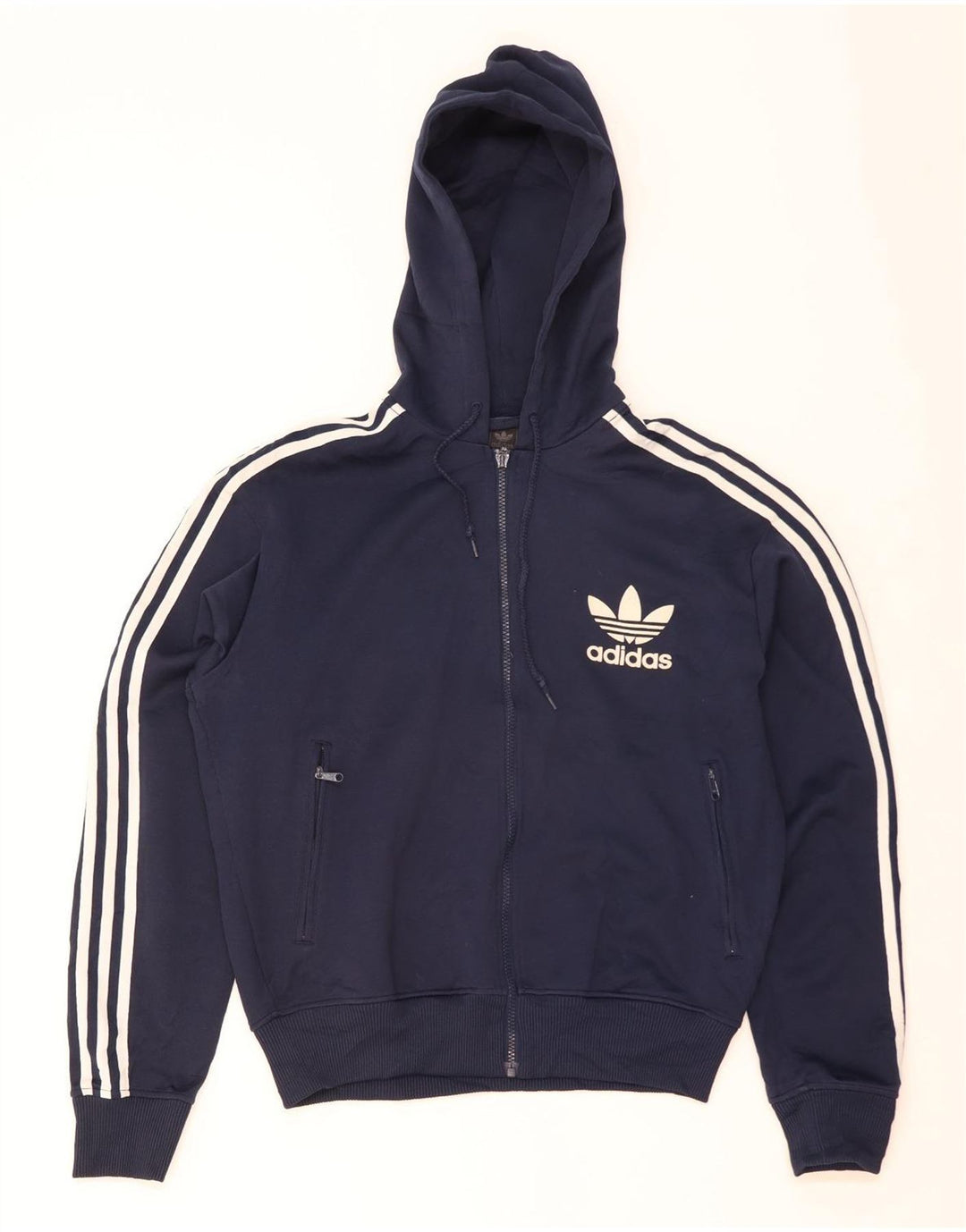 Мужской спортивный костюм ADIDAS, верхняя куртка, средний темно-синий, полиэстер