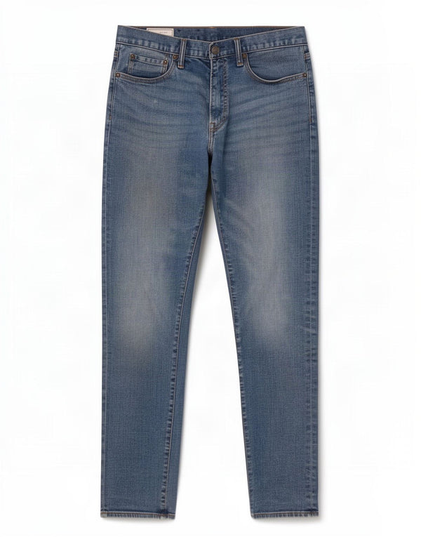 Мужские зауженные джинсы Gap W30 L32 синие, хлопок
