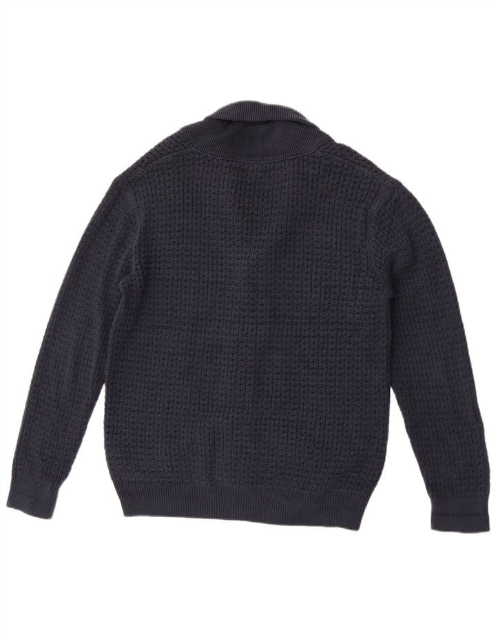 Мужской кардиган Zara, большой темно-синий