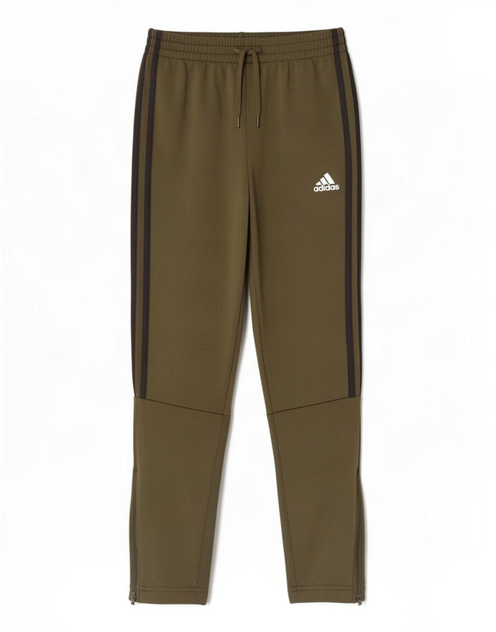 Спортивные брюки Adidas для мальчиков 11-12 лет, цвет хаки, полиэстер