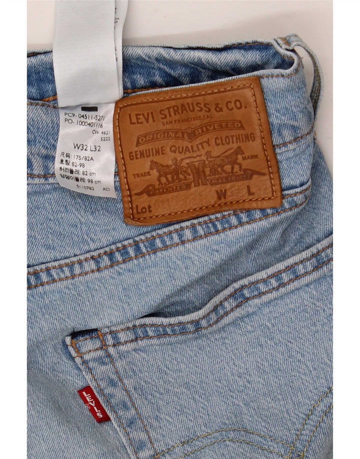Мужские джинсы Levi's Slim 511 W32 L32 синие, хлопок