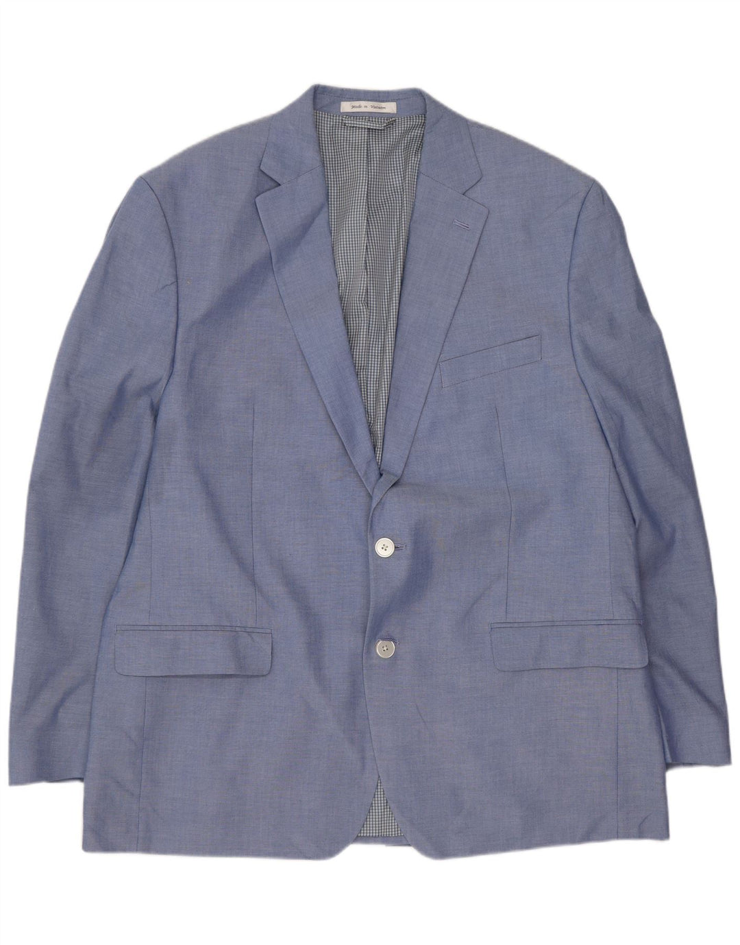 Мужской пиджак CHAPS на 2 пуговицах, Великобритания 44, 2XL, синий хлопок