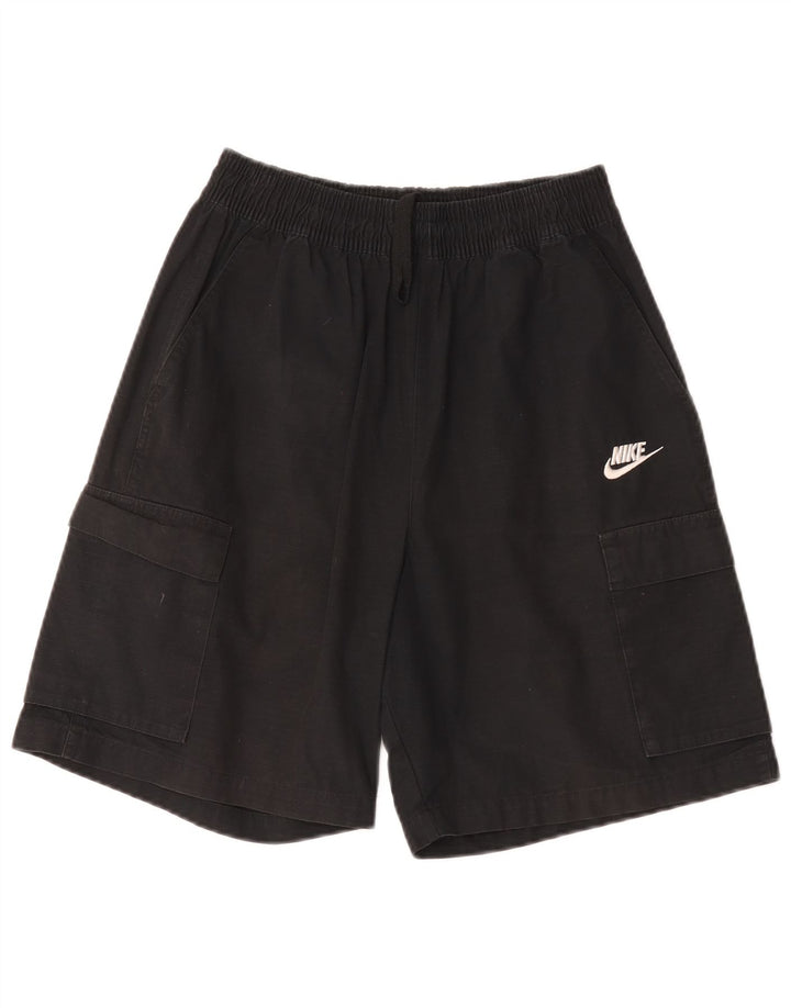Мужские шорты-карго Nike Small W27, черные, хлопок