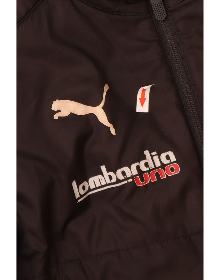 Утепленная куртка Puma для мальчиков AC Milan 13-14 лет, черная