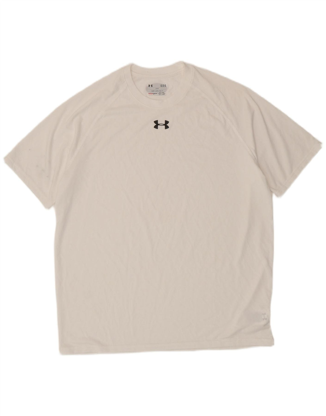 Мужская футболка Under Armour Heat Gear, большой белый полиэстер