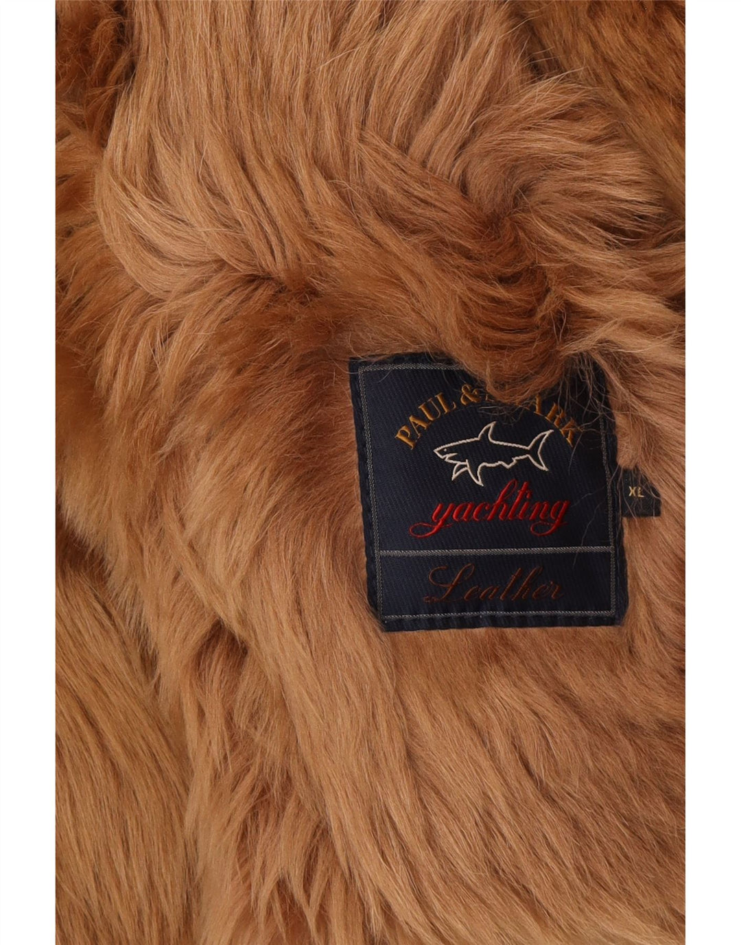 Женская замшевая куртка PAUL & SHARK UK 18 XL бежевая кожаная