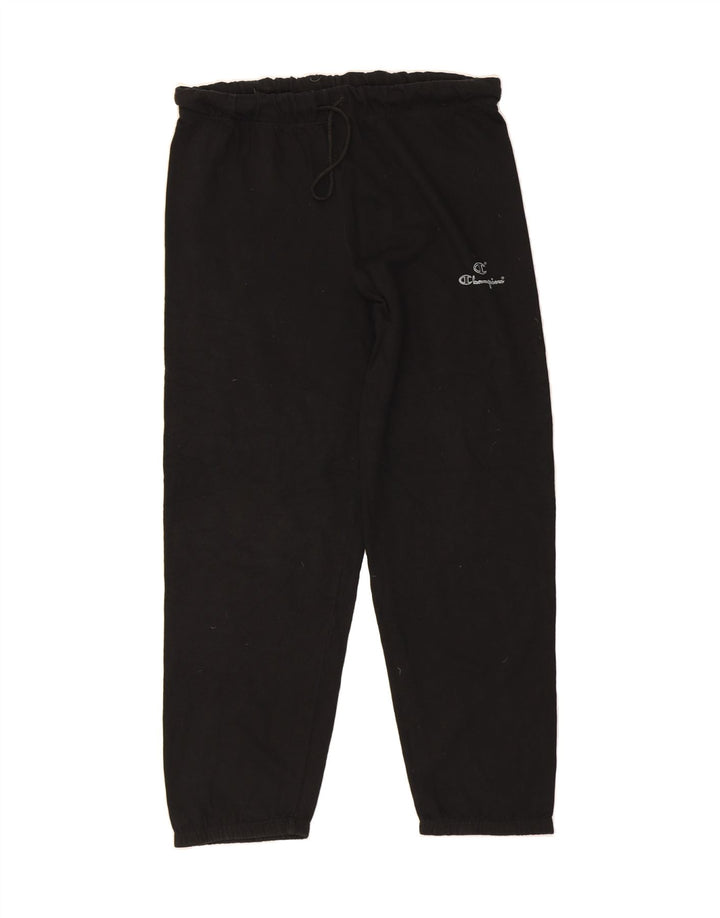 CHAMPION Mens Tracksuit Trousers Medium  Black Vintage Champion and Second-Hand Champion from Messina Hembry 
