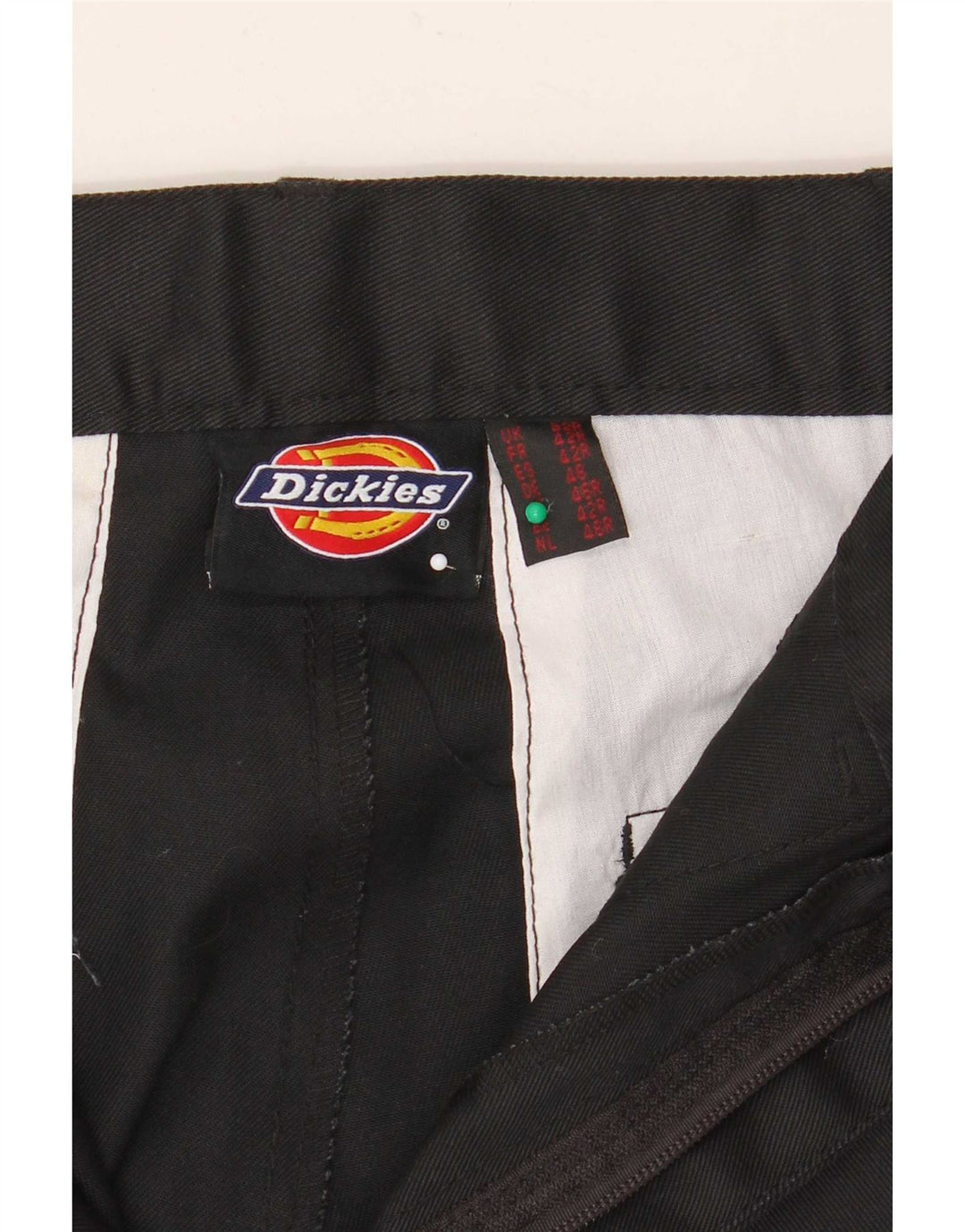 Мужские прямые брюки-карго Dickies W32 L31, черный полиэстер