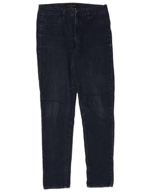 Женские джинсы-скинни CALVIN KLEIN, США 6, маленькие W30 L32, темно-синие