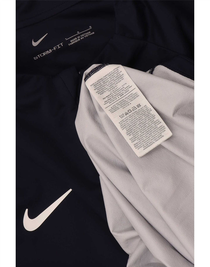 Мужской пуловер с графическим принтом Nike Inter Milan, большой темно-синий
