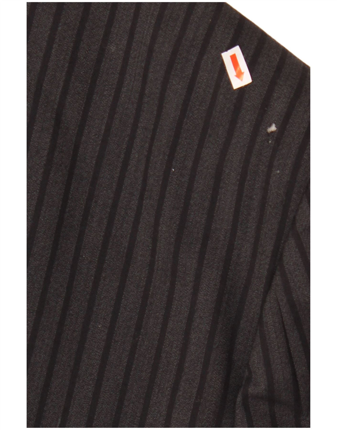 Fila Женский двубортный пиджак IT 52 2XL Черный в тонкую полоску Шерсть