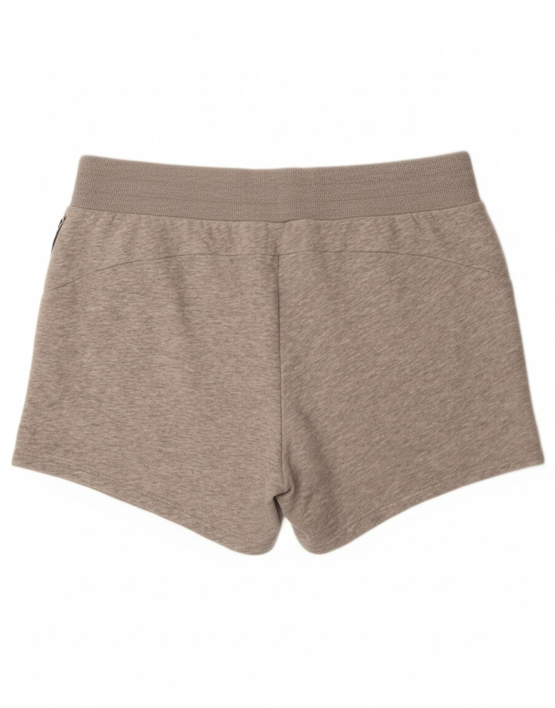PUMA Womens Sport Shorts UK 16 Large Grey Cotton