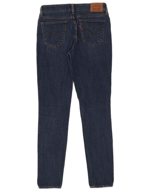 Женские джинсы скинни Levi's 711 W27 L30 синие, хлопок