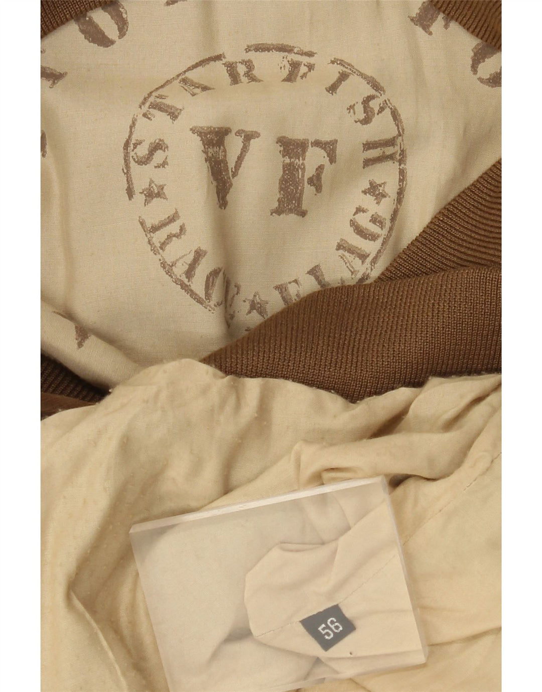 Мужской бомбер VINTAGE IT 56 3XL Коричневый