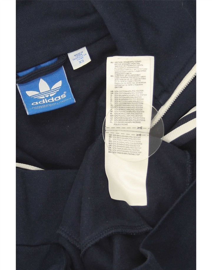 Adidas Мужской спортивный костюм Top Jacket XS Темно-синий хлопок