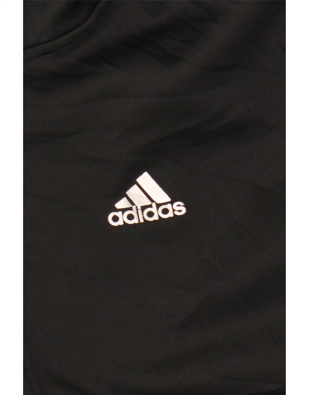 Мужской свитер с капюшоном Adidas Climalite на молнии, средний черный, цветной блок