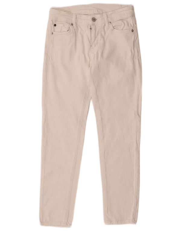 Женские узкие джинсы Ralph Lauren W25 L25, белый хлопок