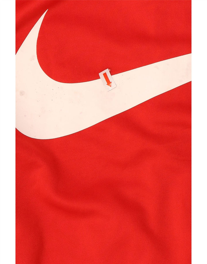 Мужская спортивная куртка с логотипом Nike Swoosh, маленькая красная с цветными блоками
