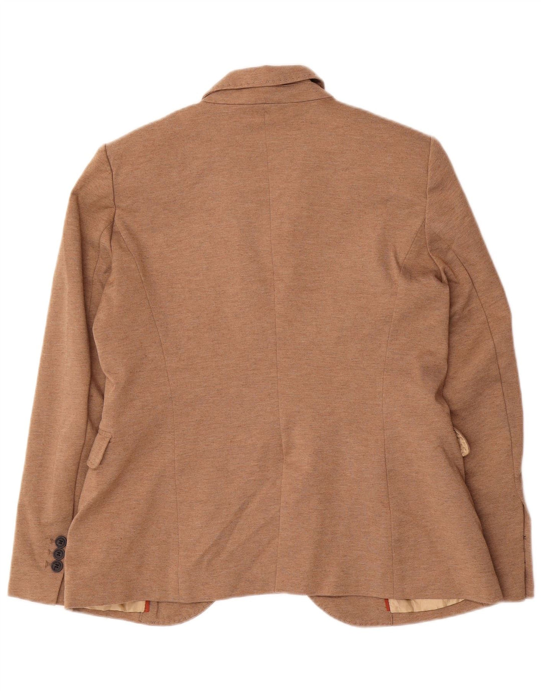 Женский пиджак Zara на 1 пуговице UK 18 XL Бежевый