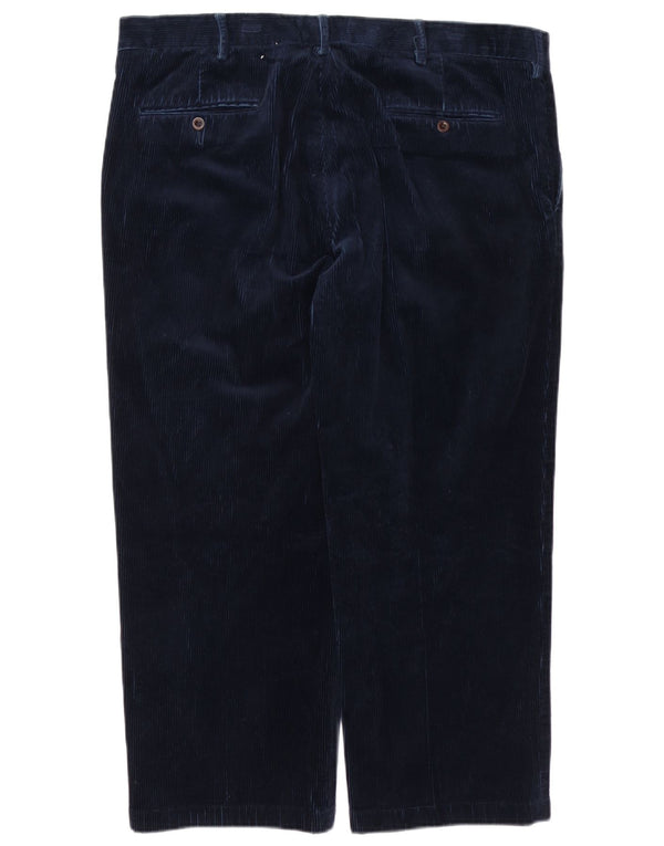 Мужские прямые вельветовые брюки Polo Ralph Lauren W38 L25 темно-синие