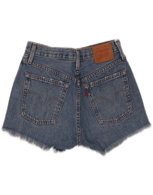 Женские джинсовые шорты Levi's 501 W24 XS, синие, хлопок