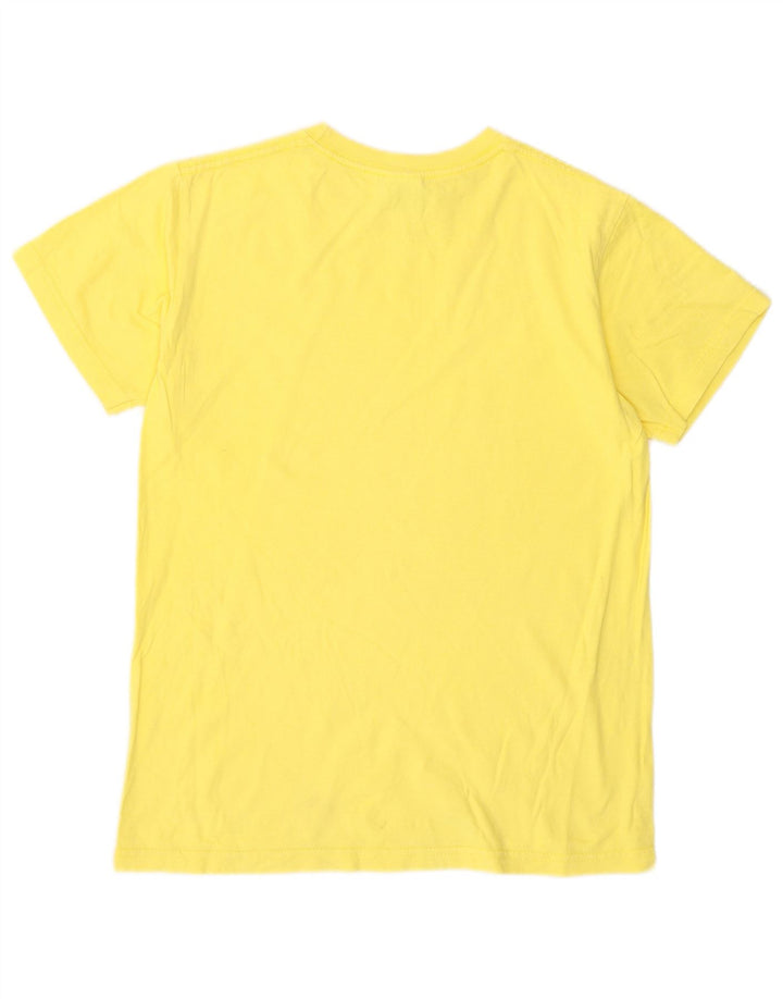Футболка Russell Athletic для мальчиков, топ 11–12 лет, желтый хлопок