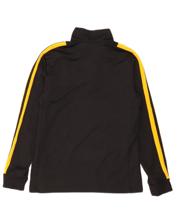 Спортивный костюм Adidas Climalite с графическим рисунком для мальчиков 11-12 лет, черный